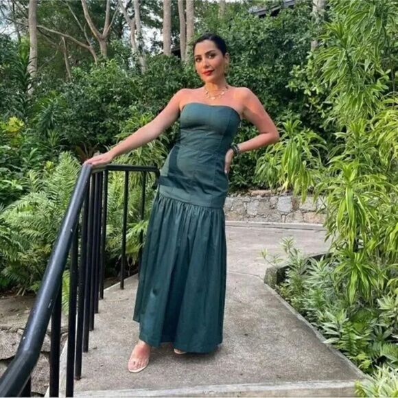 ZARA TOPSTITCHED DRESS‎  - Picture 3 of 9